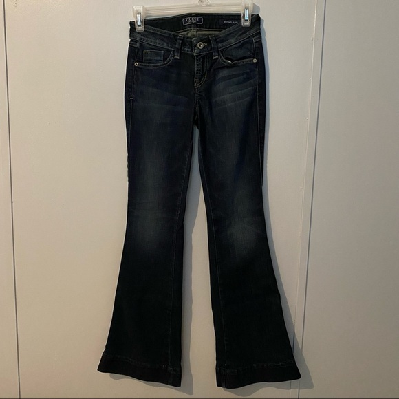 GUESS Jeans Brittney Flare Jeans Size 23 - Picture 1 of 11